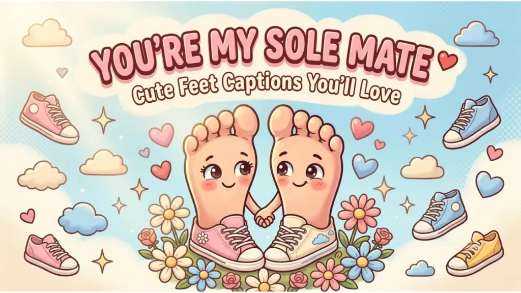 Cute One-Liner Feet Puns for Captions