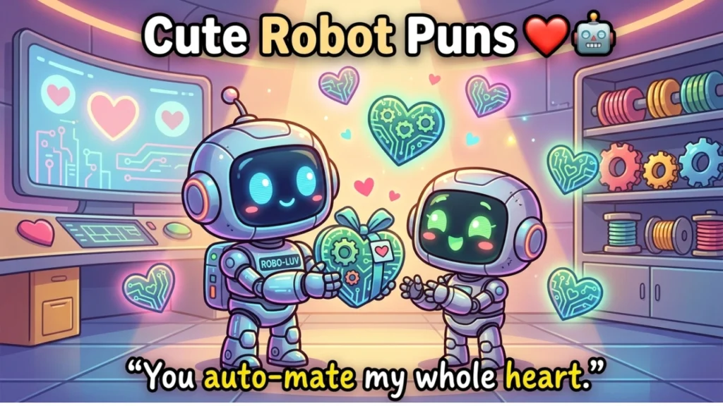 Cute Robot One-Liners