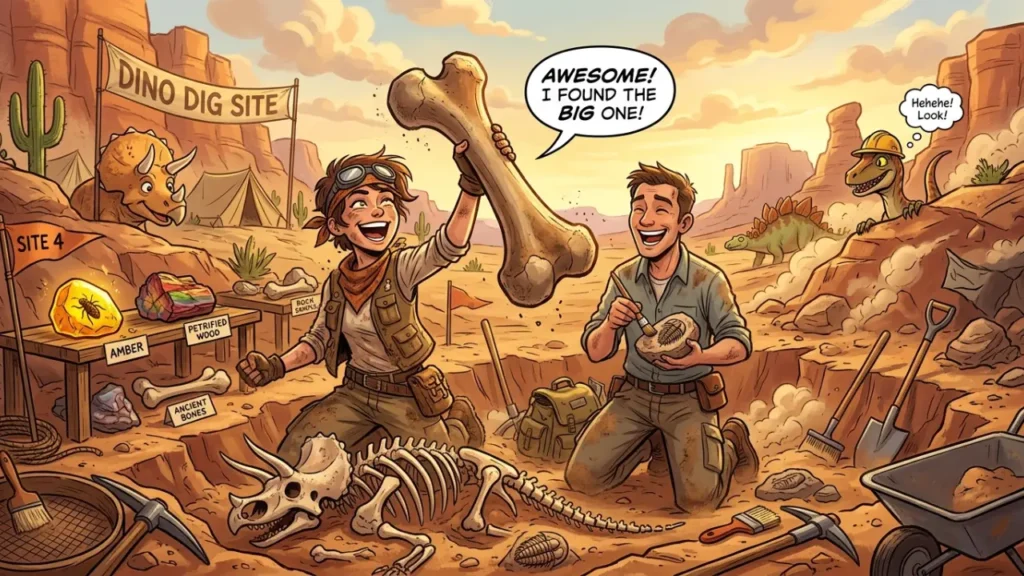 Fossil & Paleontology-Inspired Geology Puns