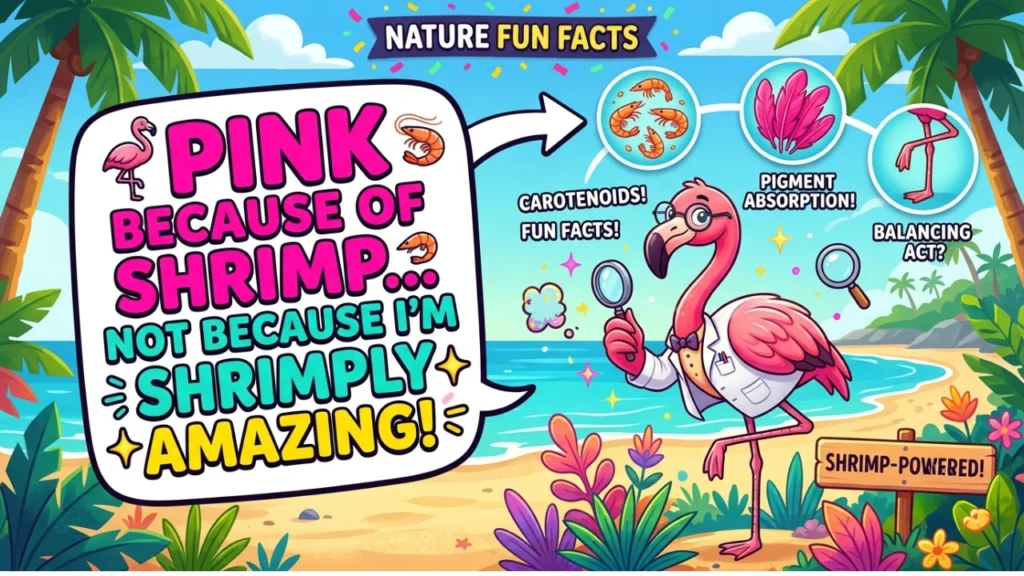 Fun Flamingo Facts Behind These One-Liners