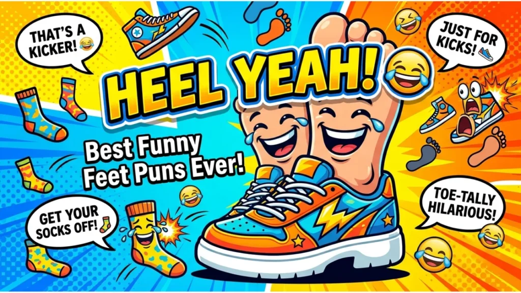 Funny One-Liner Feet Puns