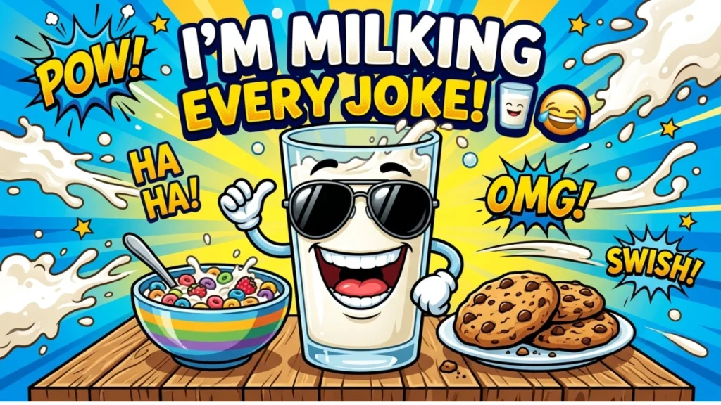 Funny One-Liner Milk Puns Everyone Will Love