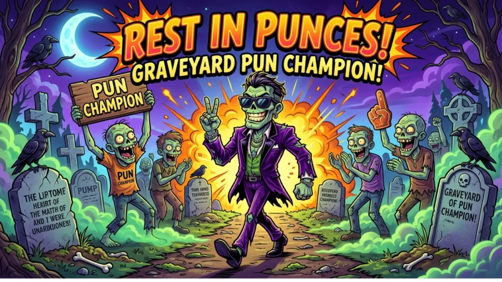 Best One-Liner Zombie Puns (The Classics)