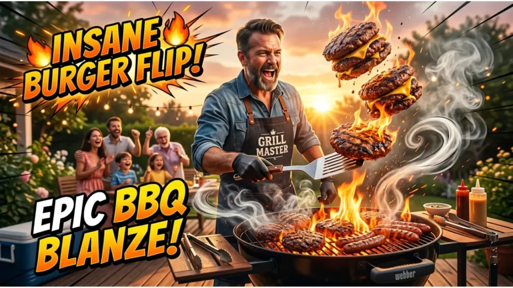 Grill-Master & BBQ One-Liner Burger Puns 🔥