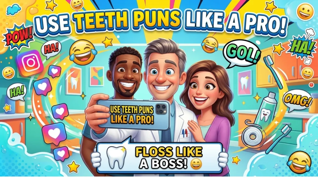 How to Use Teeth Puns in Real Life