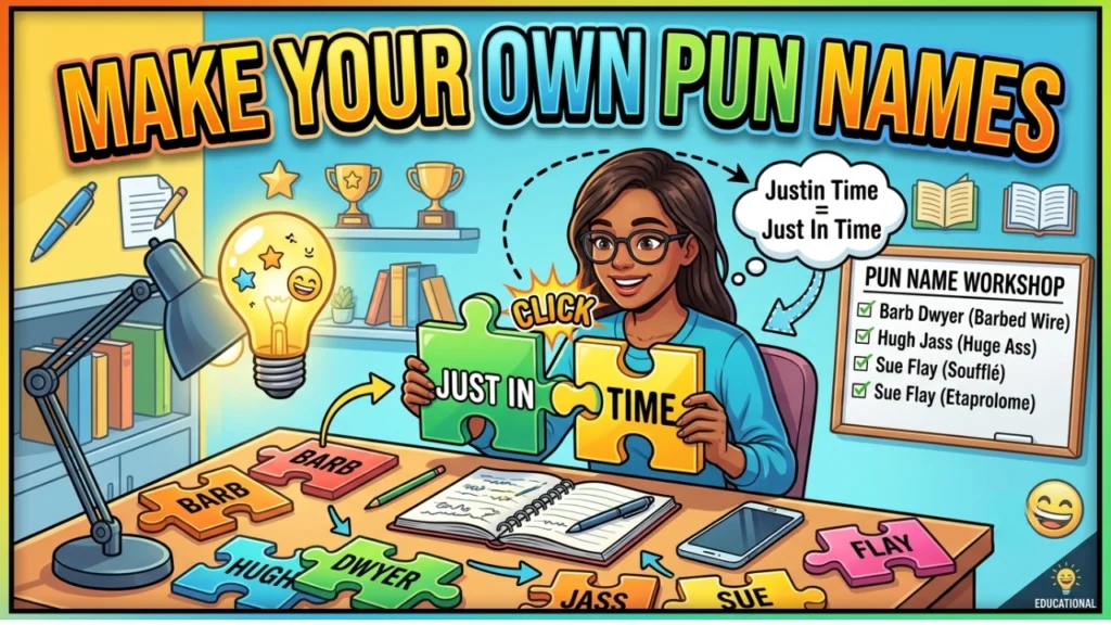 How to Write Your Own One-Liner Funny Name Pun