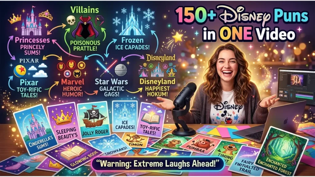 One-Liner Disney Puns for Instagram Captions