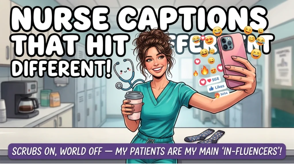 One-Liner Nurse Puns for Instagram Captions & Social Media