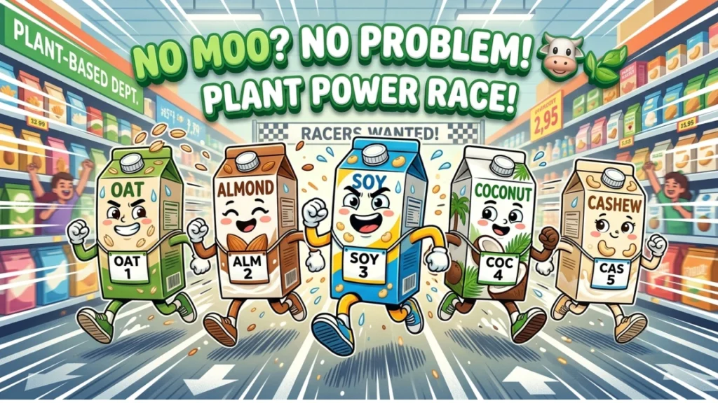 Plant-Based & Alt-Milk One-Liner Puns