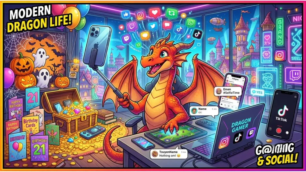 Punny Dragon Name One-Liners