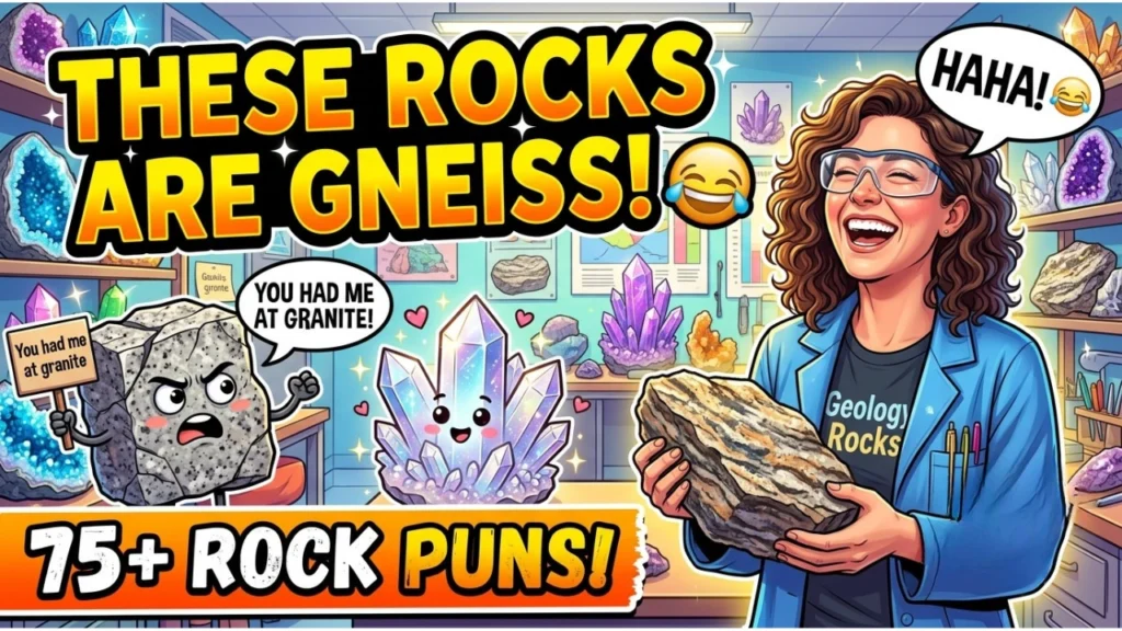 Rock & Mineral Geology Puns