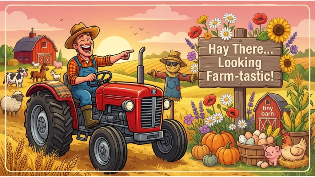 Short and Snappy Farm One-Liners for Captions
