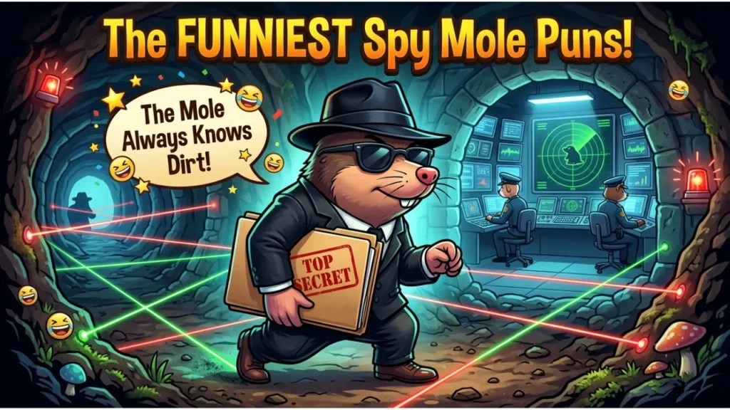 Spy & Secret Agent One-Liners