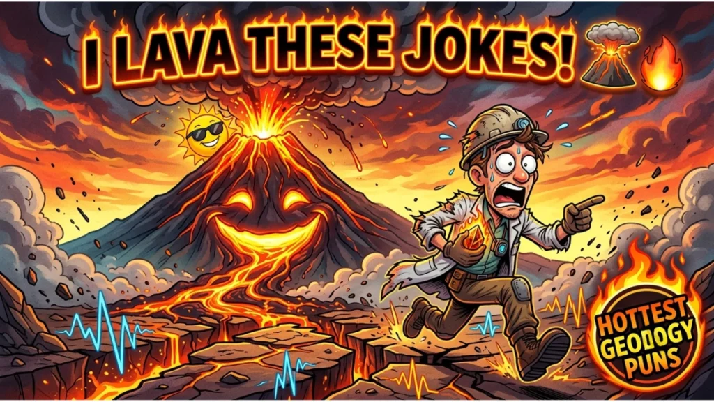 Volcano, Magma & Earthquake Geology Puns