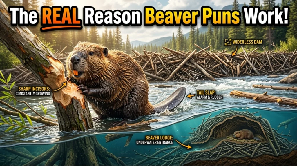 Where Beaver Puns Come From — The Real Beaver Behind the Joke