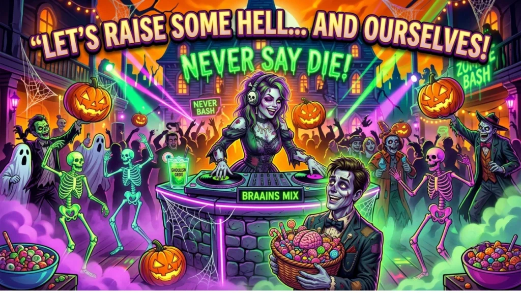 Zombie Puns for Halloween Texts & Parties