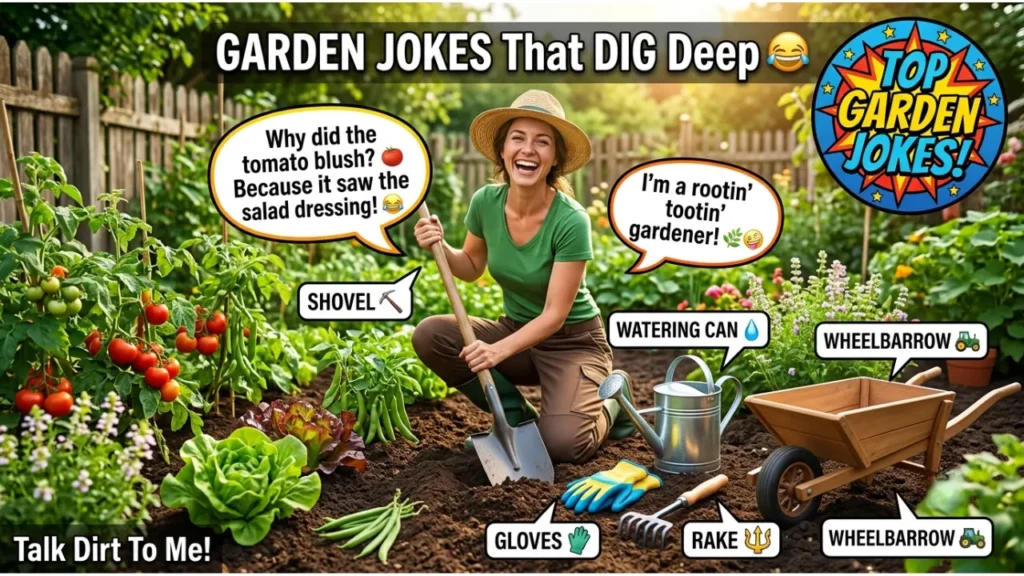 🌸 Flower & Plant One-Liner Garden Puns