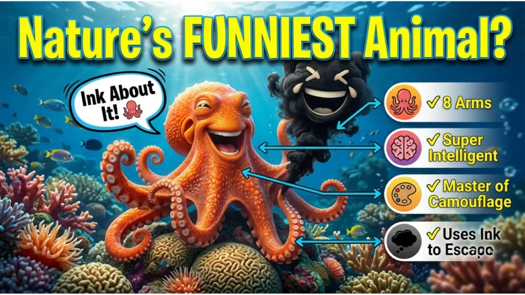 🐙 Short & Snappy One-Liner Octopus Puns