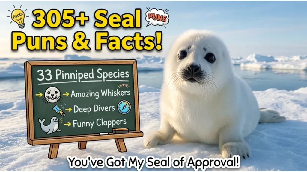 📸 One-Liner Seal Puns for Instagram Captions