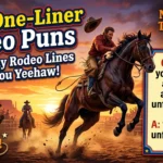 105+ Hilarious One-Liner Rodeo Puns You Need for Your Next Yeehaw Moment