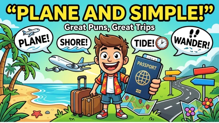 115+ Hilarious One-Liner Travel Puns for Every Trip