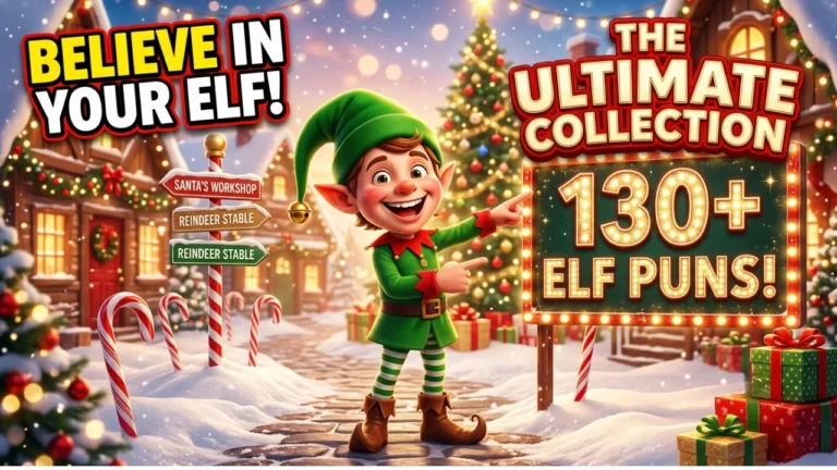130+ Hilarious One-Liner Elf Puns