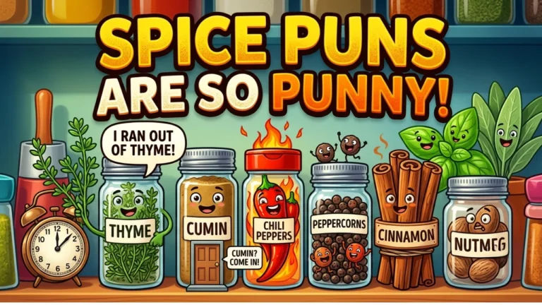 170+ Hilarious One-Liner Spice Puns