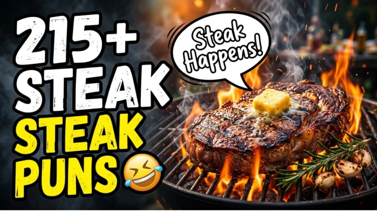 215+ Hilarious One-Liner Steak Puns for 2026