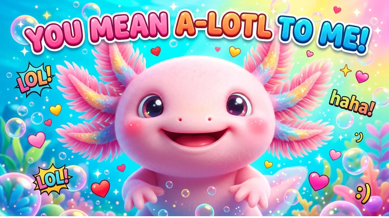 225+ Hilarious One-Liner Axolotl Puns