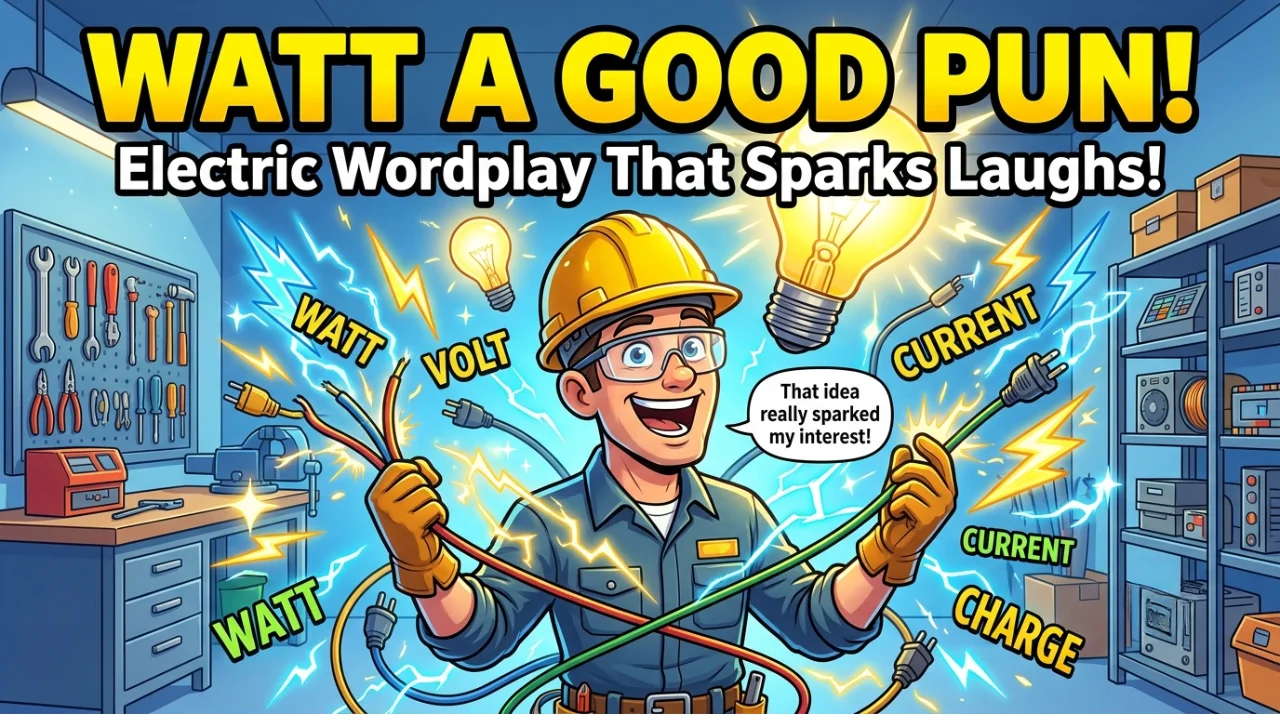 255+ Hilarious One-Liner Electric Puns