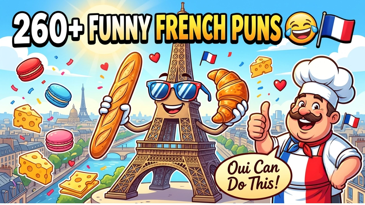 260+ Hilarious One-Liner French Puns