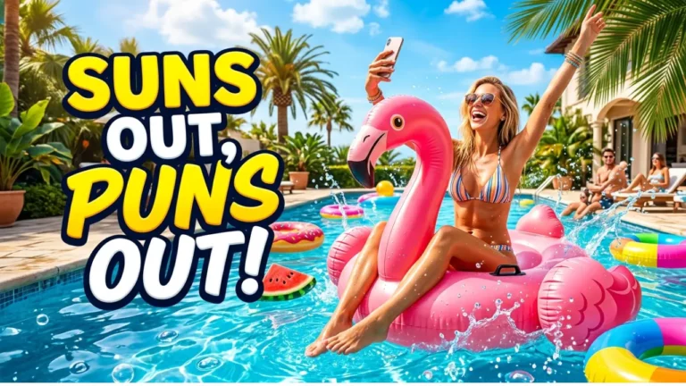 290+ Hilarious One-Liner Pool Puns