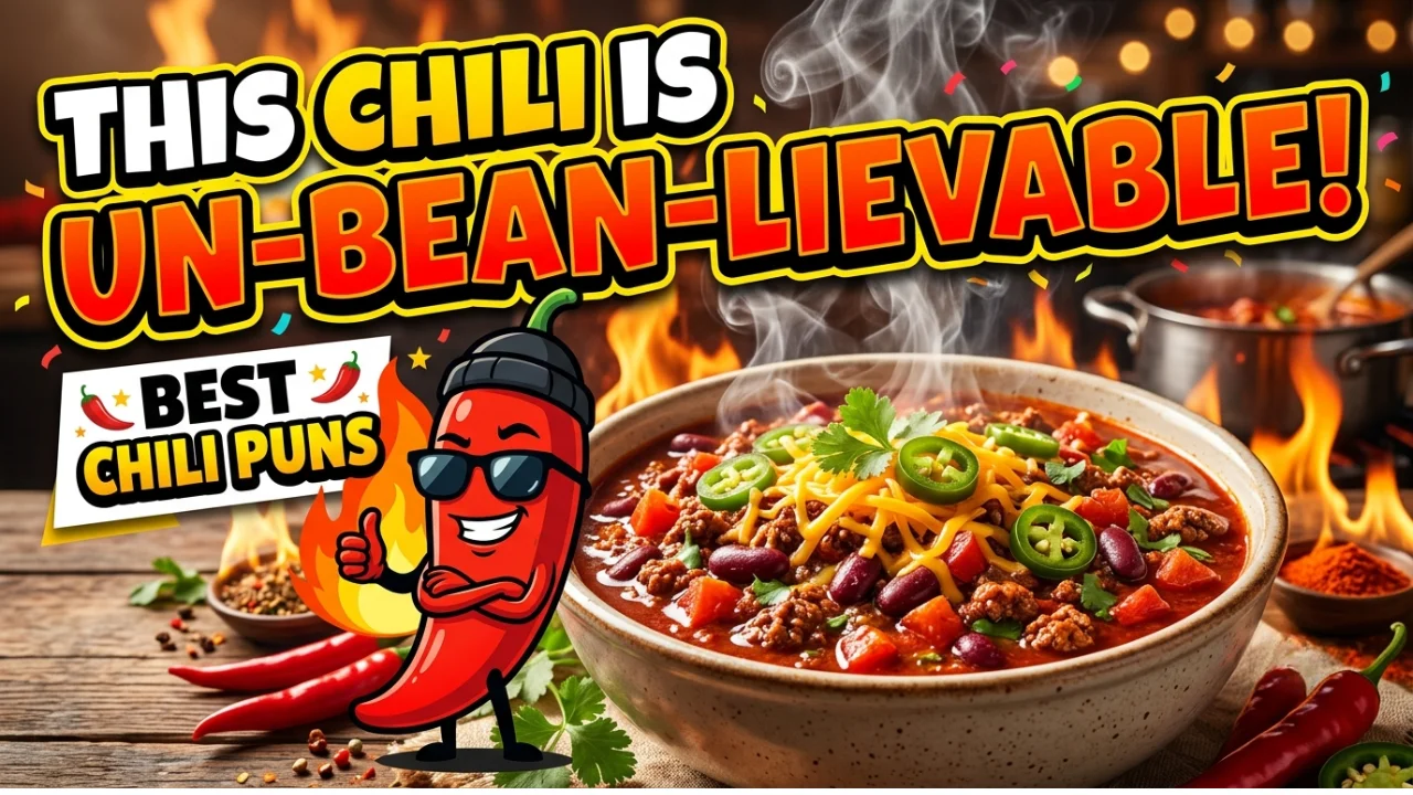305+ Hilarious One-Liner Chili Puns