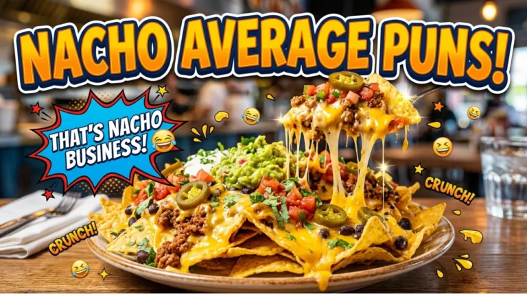 305+ Hilarious One-Liner Nacho Puns