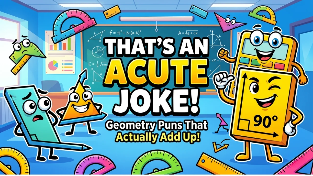 350+ Hilarious One-Liner Geometry Puns