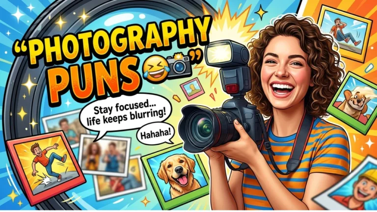 355+ Hilarious One-Liner Photography Puns