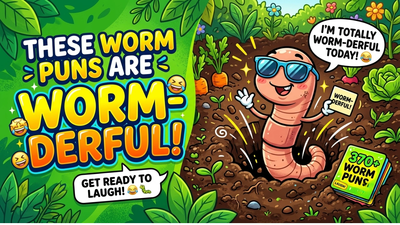 370+ Hilarious One-Liner Worm Puns