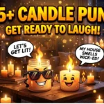 385+ Hilarious One-Liner Candle Puns
