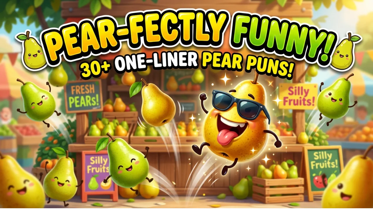 410+ Hilarious One-Liner Pear Puns