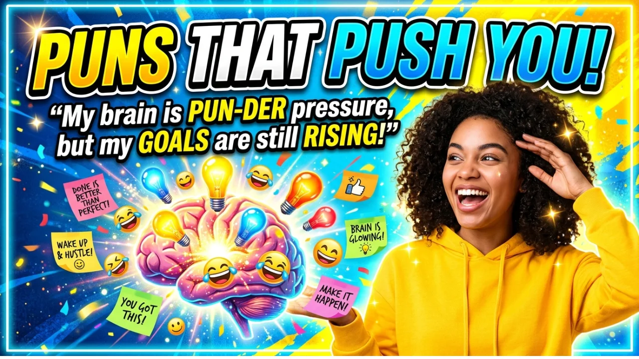 495+ Hilarious One-Liner Motivational Puns