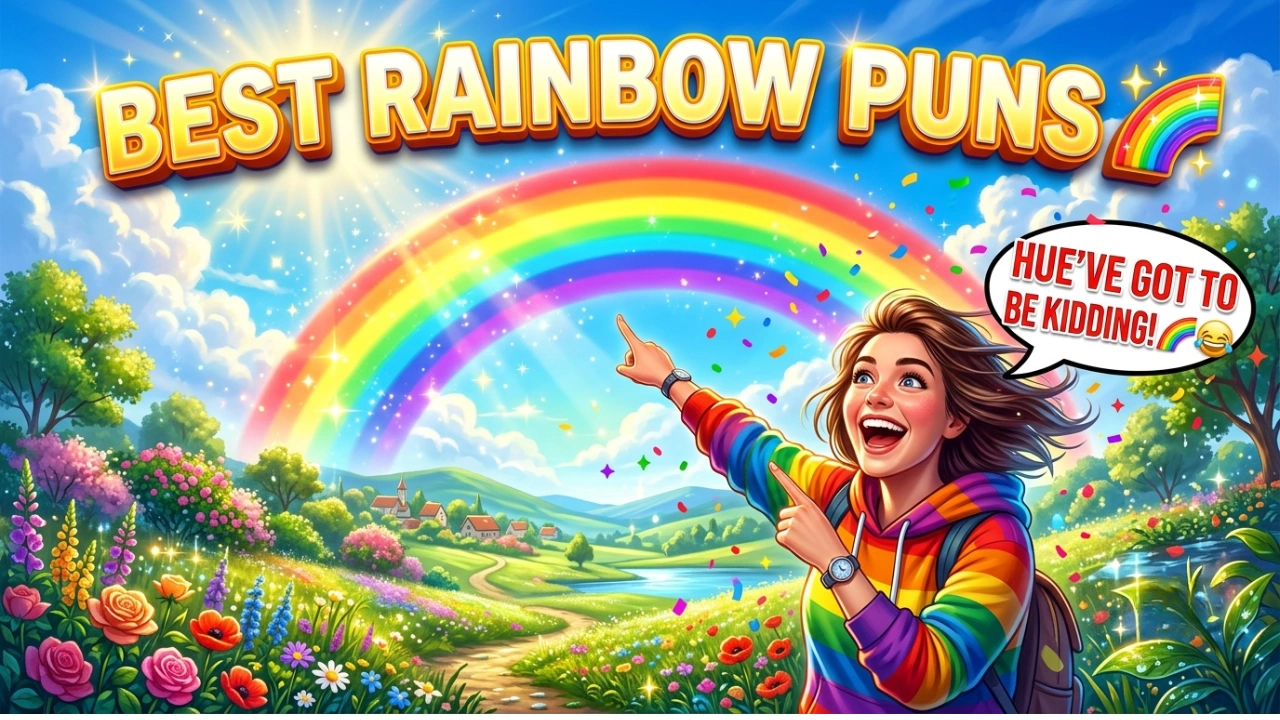 500+ Hilarious One-Liner Rainbow Puns to Brighten Your Day