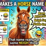 515+ Hilarious One-Liner Funny Horse Names