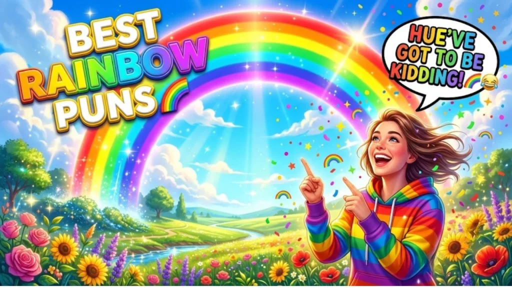 Best One-Liner Rainbow Puns for Every Mood