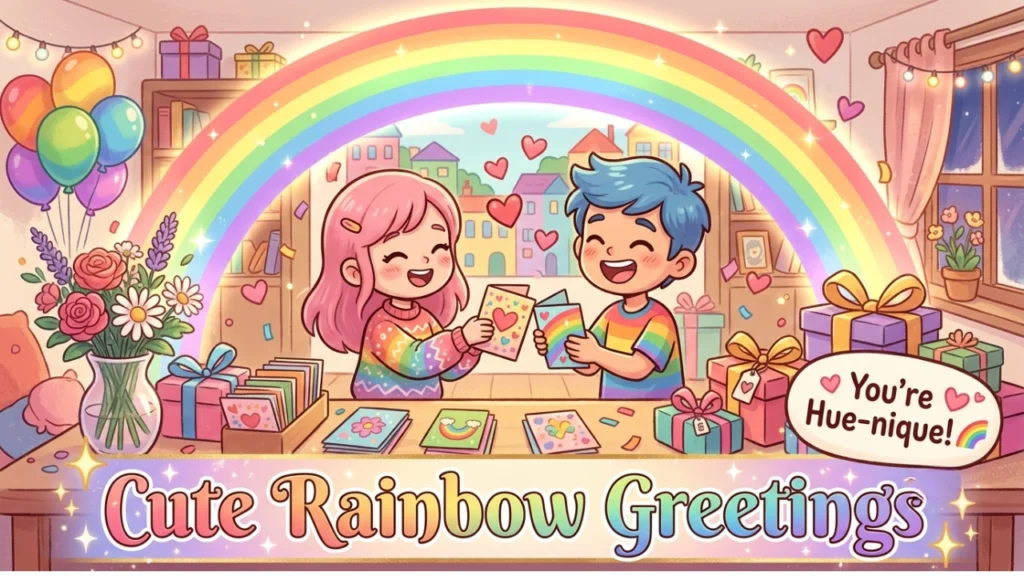Cute and Clever One-Liner Rainbow Puns