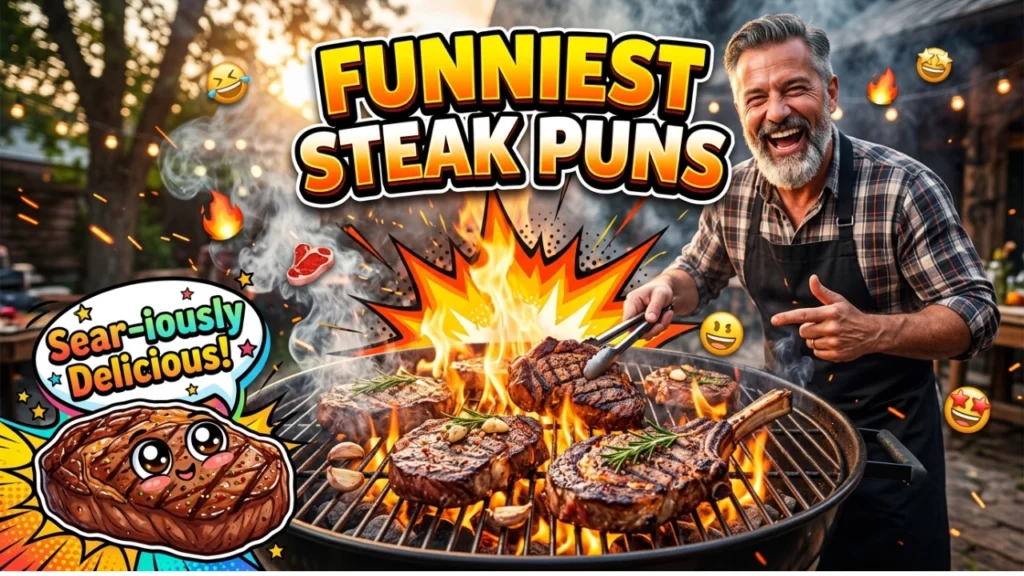 Funny One-Liner Steak Puns