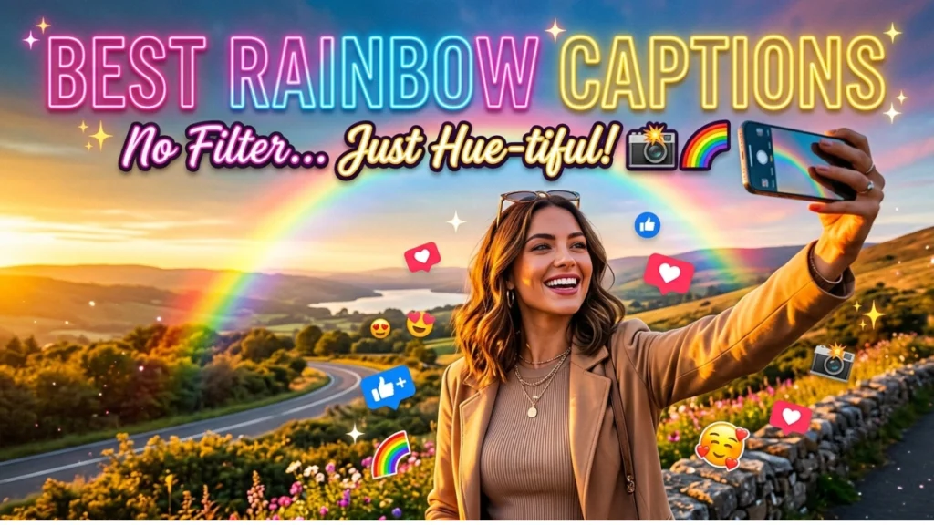 One-Liner Rainbow Puns for Instagram