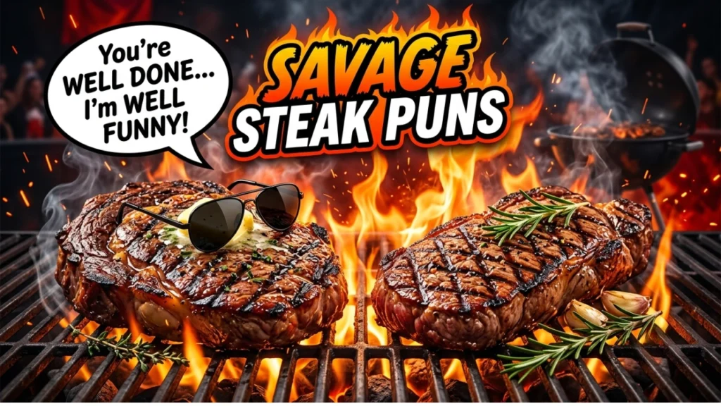 Short and Savage Steak One-Liners