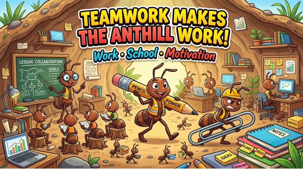 Witty One-Liner Ant Puns for Work, School